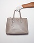 Double Zip Luxe Tote, front view